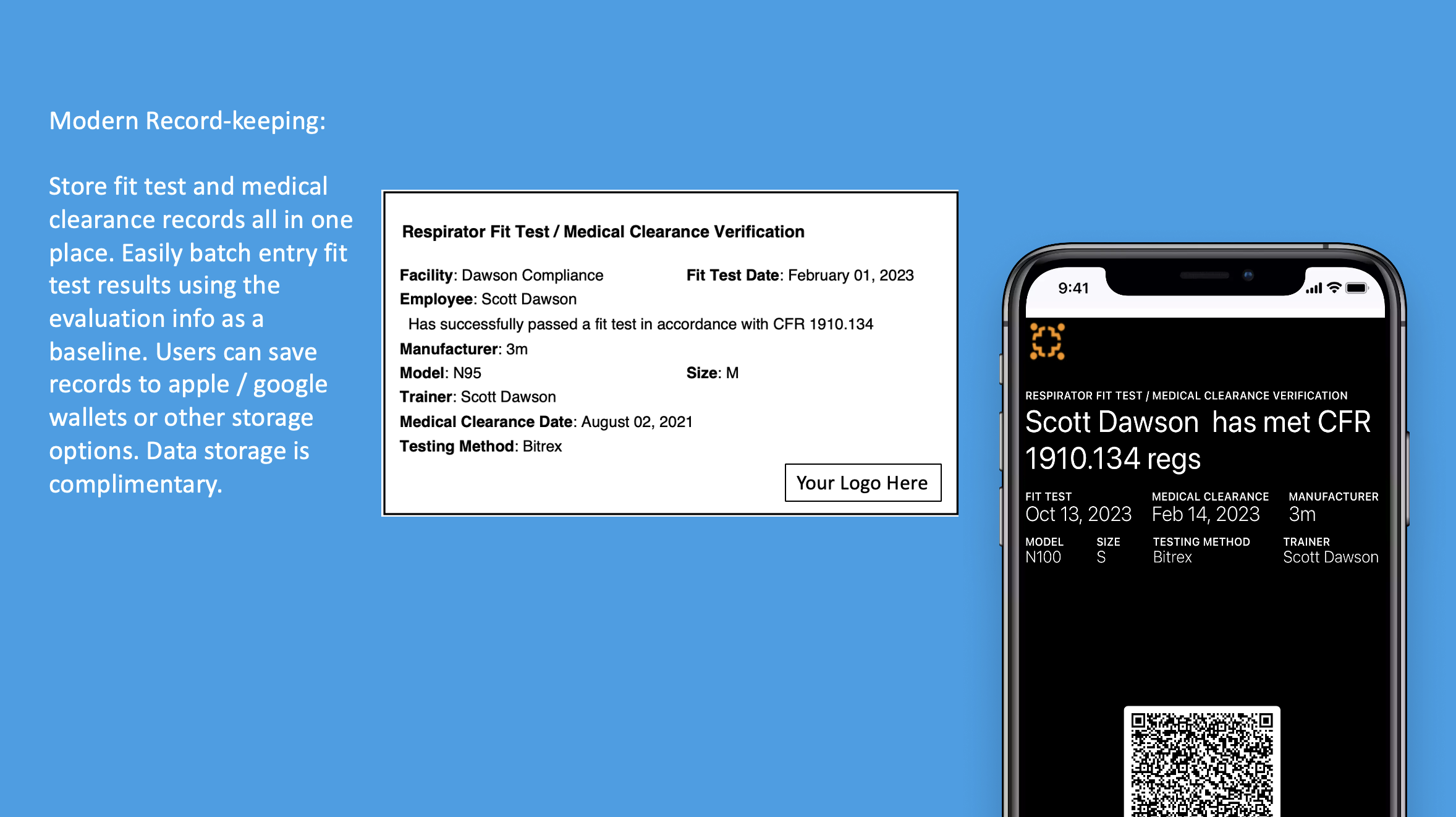 Respirator Medical Evaluation and Fit Tester Training